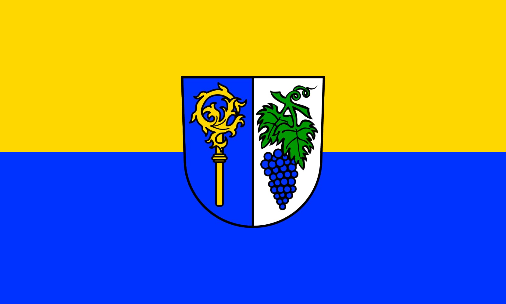Drapeau Hagnau am Bodensee haute finition de 1.35m² grand pavillon