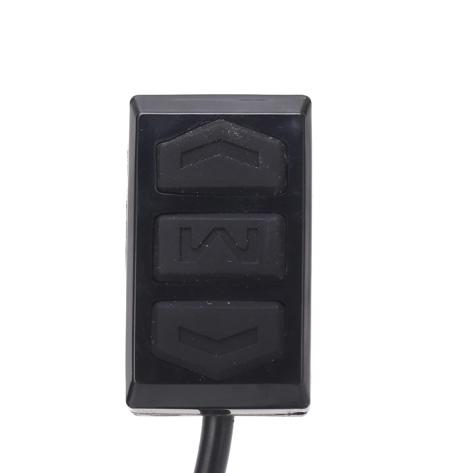 Parte di sostituzione del misuratore del display LCD in bici elettrica con materiale ABS per visione e stabilità dei dati convenienti adatti per manubrio da 22,2 mm