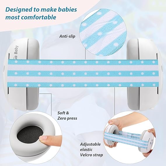 Image of Baby Ear Protection, Noise Cancelling Headphones for Babies and Toddlers Up to 36 Months