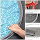 200CM Schwallschutzleiste Dusche Selbstklebend Silikon Duschabdichtungsleiste Wasserstopp Schwallschutz Duschschwelle für Dusch Boden Wassersperre für Badezimmer und Küche (Grau, 2m)