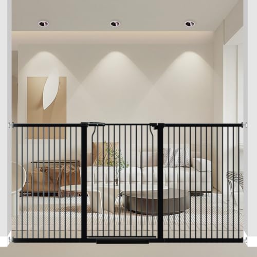 4055-Extra-Tall-and-Wide-Baby-Gate-768-795-in-Gates-for-Dogs-Indoor-with-Door-Walk-Through-Long-Pet-Gate-for-Large-Openings-Pressure-Mounted-Child-Safety-Gate-for-House-Kid-Black