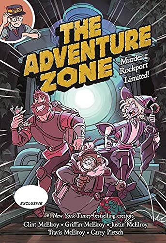 The Adventure Zone - Murder On The Rockport Exc... 1250253683 Book Cover