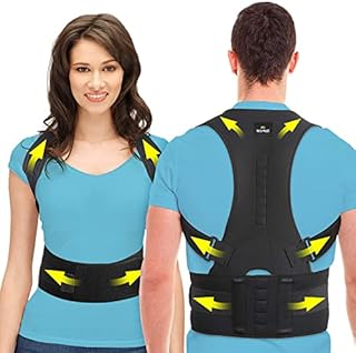 SOMAZ Adjustable Posture Corrector for Men&Women&Kids, Slouching Corrector, Clavicle Support, Back Straightener, Upper