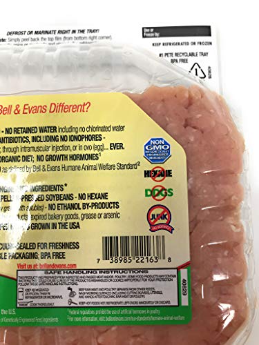 Bell & Evans, Organic Ground Chicken, 16 Oz #TOP3