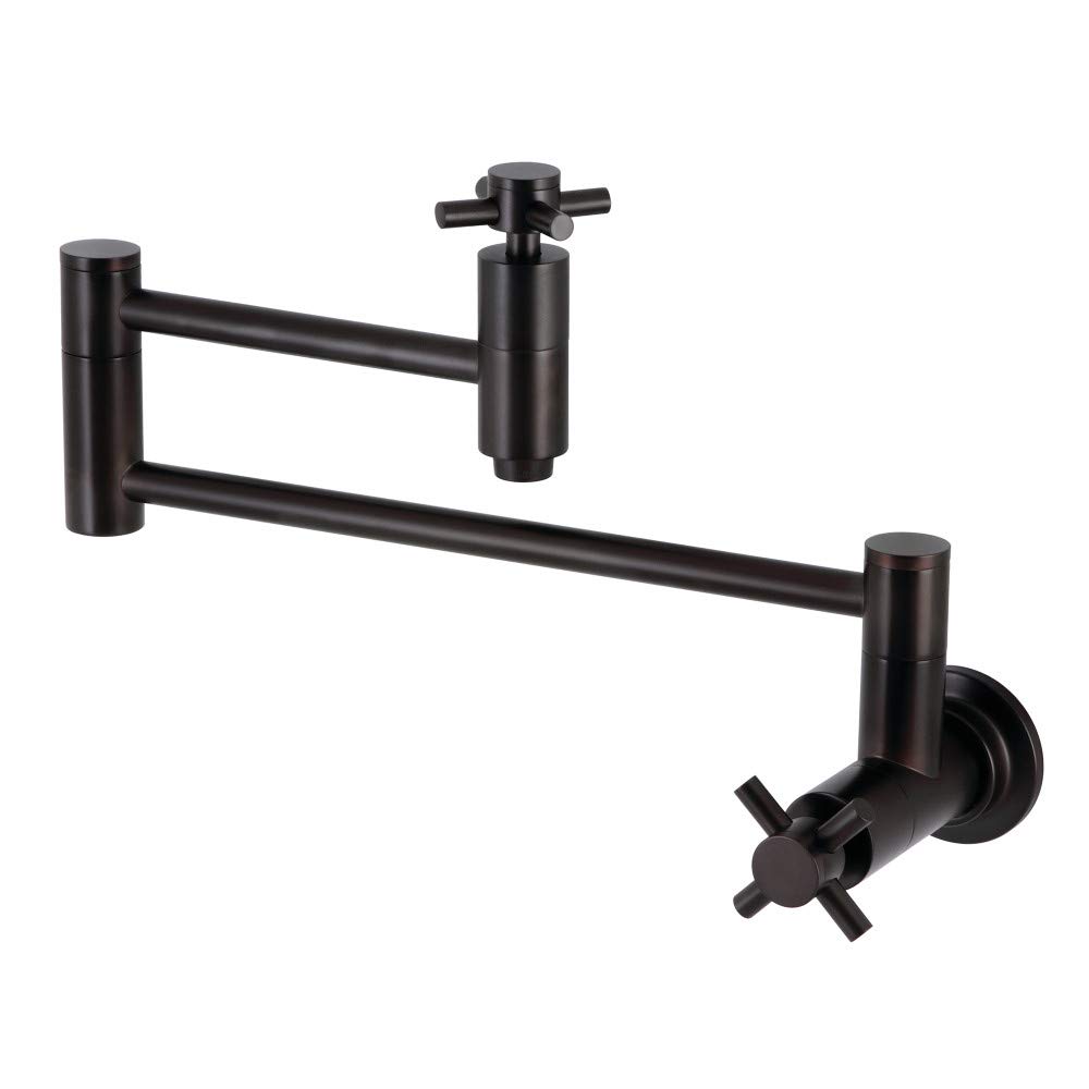 Robinet pot filler mural Kingston Brass Concord KS8105DX cuisine bronze