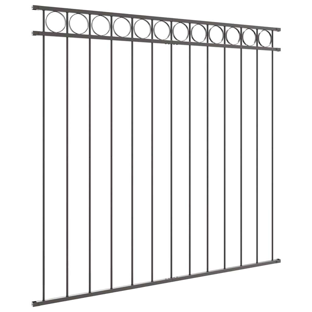 Generico Recinzione per Giardino Grigio Acciaio,Articoli di ferramenta,Barriere e recinzioni,Pannelli per recinzioni-42003914