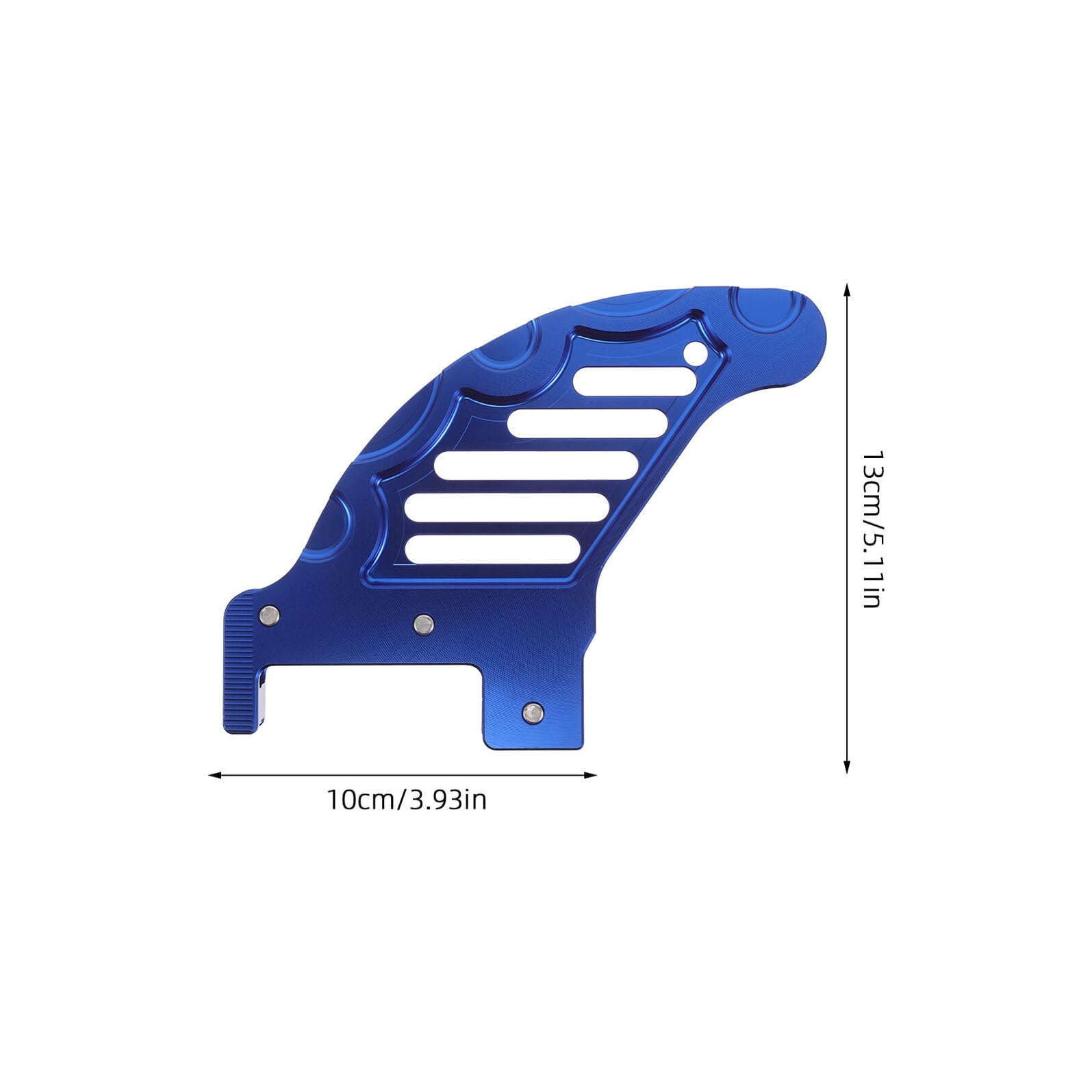 VALICLUD Motorrad Bremsscheibenschutz Aluminiumlegierung Blau Schutzabdeckung für Vorder Hinterrad Kompatibel mit KTM Robust und Schnell Montierbar Offroad Geeignet