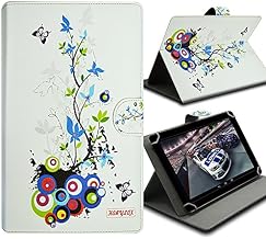 Karylax - Housse Coque Etui de Protection Motif HF01 Compatible pour Tablette Blackview Link 2 8 Pouces