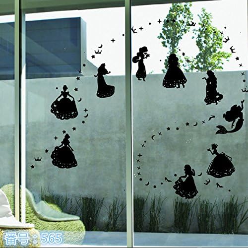 Amazon 565 ウォールステッカー ディズニー プリンセス 転写式貼り方解説書付 ウォールステッカー オンライン通販