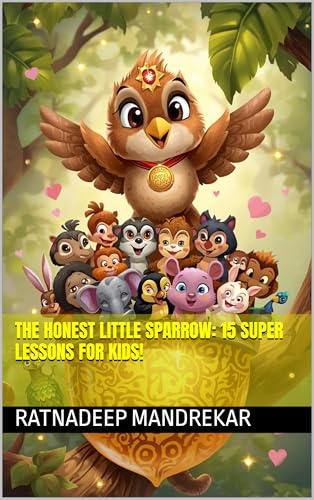 The Honest Little Sparrow: 15 Super Lessons for Kids! (English Edition)
