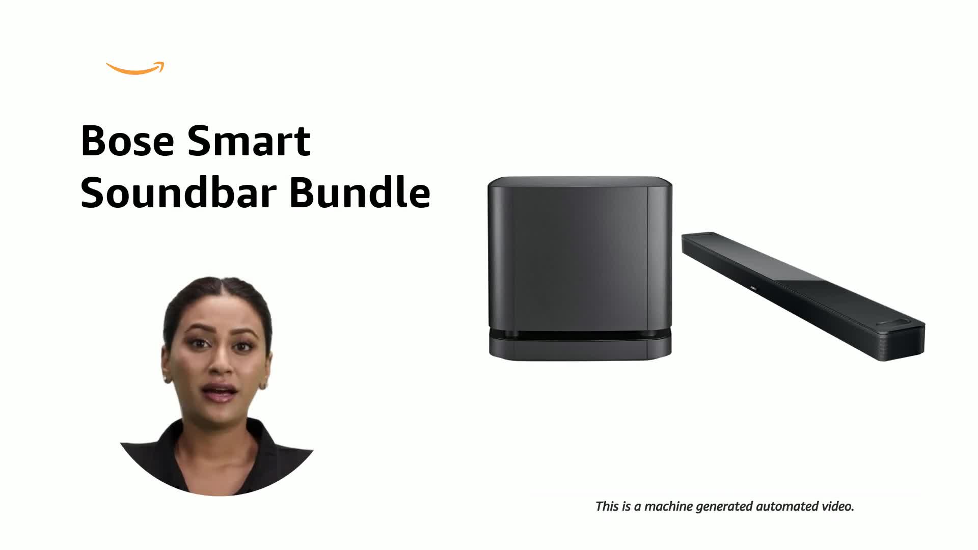 Bose Smart Wi-Fi Soundbar Ultra Black, Bundle Bass Module