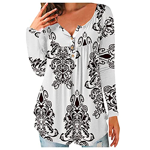 Women's Active wear Tops Long sleevesshirts Dress mujerastylish topsv Neck Women's topscamisas para Mujer Dress trabajowomens Tops White Long sleevesastylish Tops