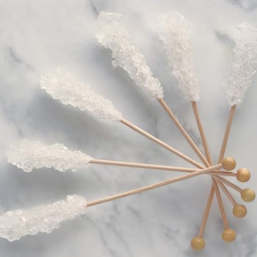 Miniatura 3 de Civilized Coffee Rock Candy Swizzle Sugar Sticks todo natural sin OMG sin gluten 25 unidades