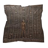 RLDOBOFE Ancient Egyptian Bandana 18 X 18 Inch Print Headband Handkerchief Multi-purpose Unisex Head Wrap Novelty Fashion Silk Like Hair Scarf