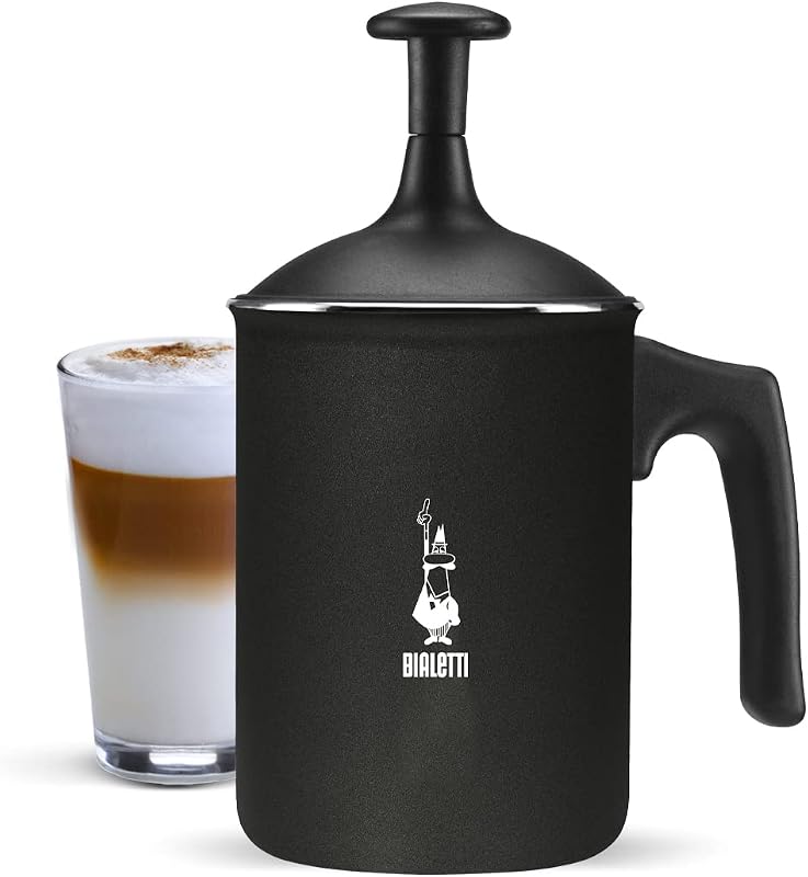 00AGR395 Espumador de leche Tutto Crema, negro