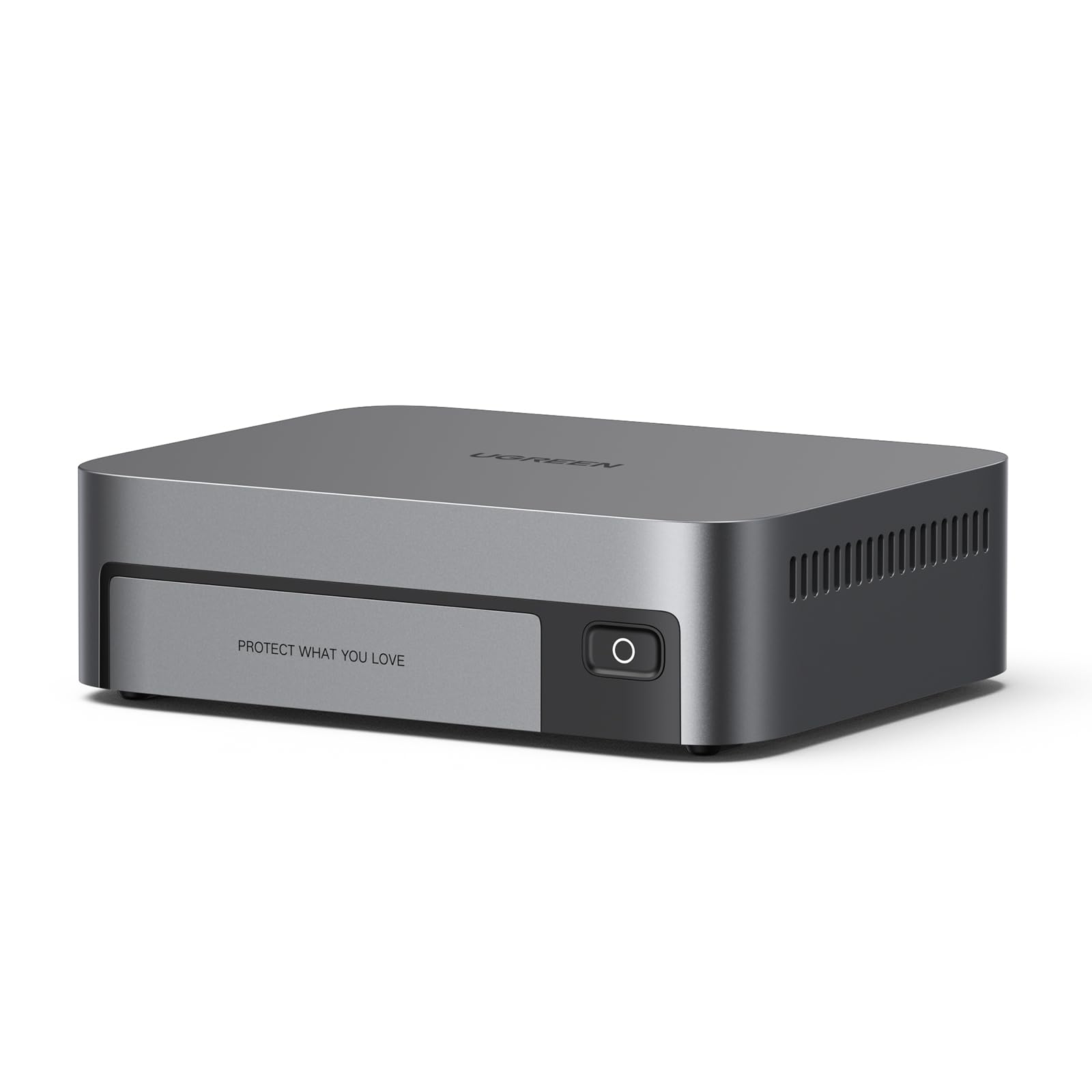 UGREEN NASync DXP480T Plus 4-Bay All-Flash NAS, Intel i5-1235U 10-Kern, 8GB DDR5, 128GB SSD, 10GbE, Wi-Fi 6, 4×M.2 NVMe, 8K HDMI, 2×Thunderbolt 4, Kompatibel mit Drittanbieter SSD (Ohne Festplatten)