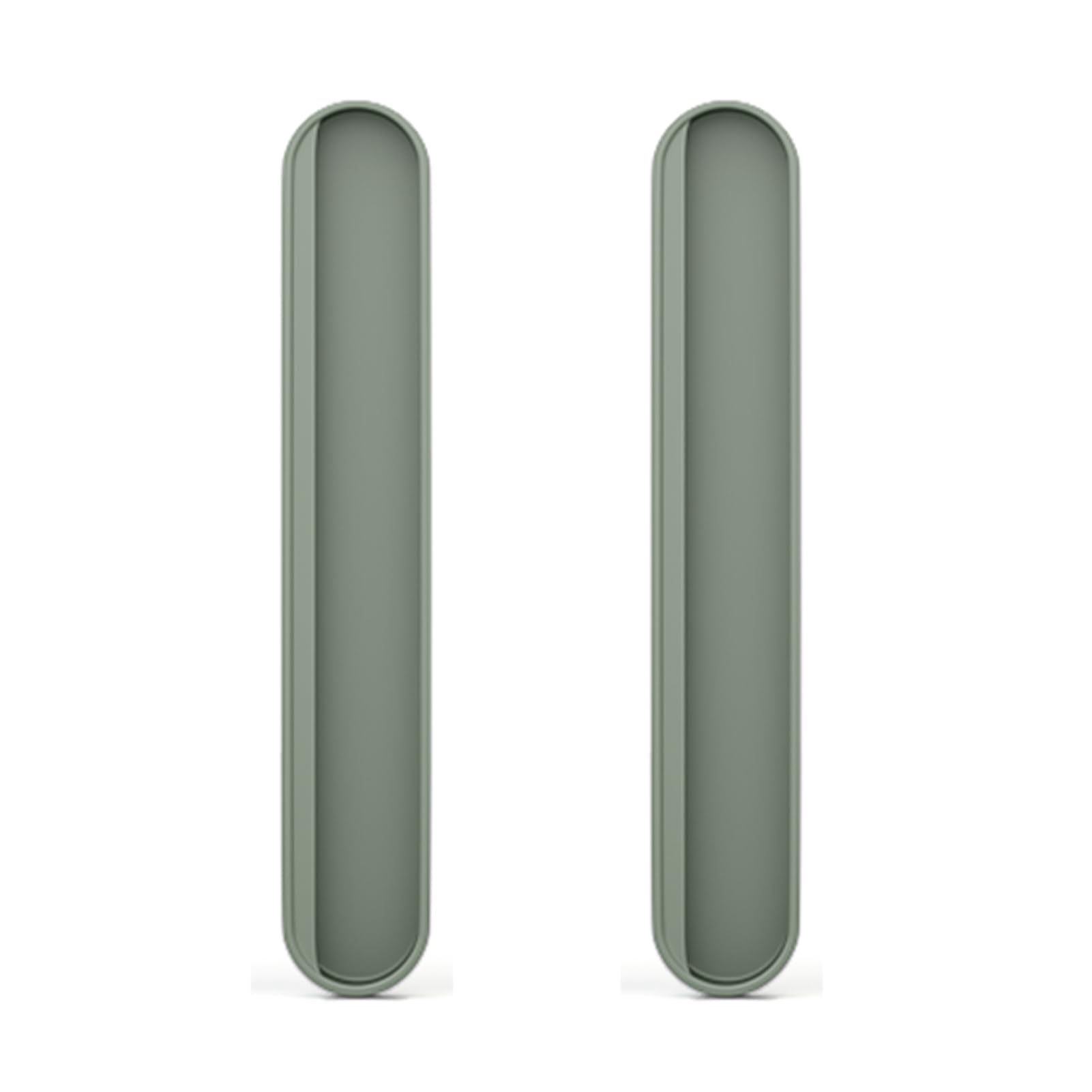Manijas de gabinete de 160 mm en aleación de aluminio verde para puertas corredizas