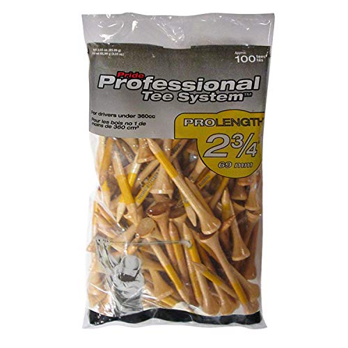 Pride Professional Tee System: Get Maximum Distance with the 2-3/4 inch ProLength Tee