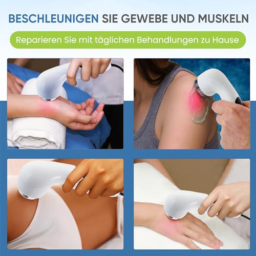 Med-Fit Pro Duo-Sonic Physiotherapiegerät mit gepulster und kontinuierlicher Leistung zur Linderung von Muskelschmerzen bei akuten und chronischen Erkrankungen. Ideal für alle Gelenkschmerzen.