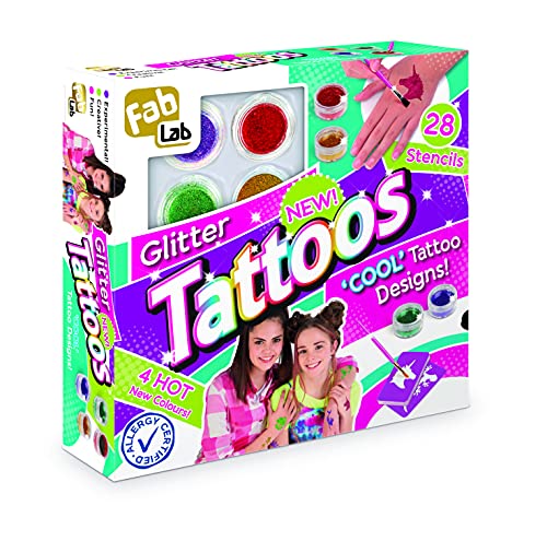 Fab Lab Glitter Tattoos