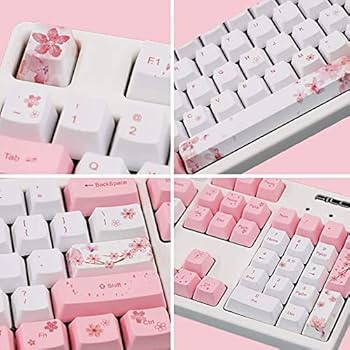 Amazon | [PSproduction] 桜 キーボード キーキャップ キートップ