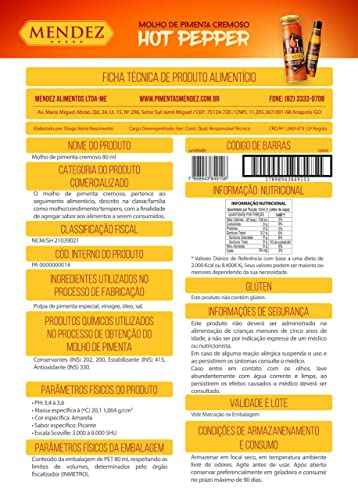 MENDEZ C. Pimenta Mal. Az Mel Hot Pepper 85G