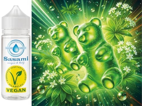 Aspérule Gummy Bear Sasami arôme concentré végan 100ml pour en finir avec la vape fade