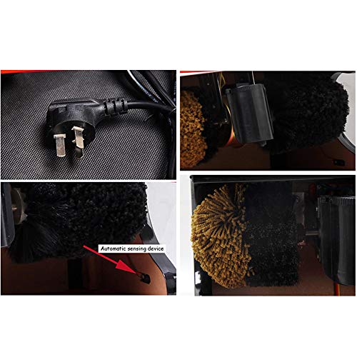 Schuhputzmaschine,Schuhputzmaschine Automatischer Sensor Schuhputzmaschine Haushalt Elektrische Schuhbürste Macehold Elektrische Schuhbürstenmaschine (53x30x84cm) Schuhbürsten (Color : 6, Size : 53x3