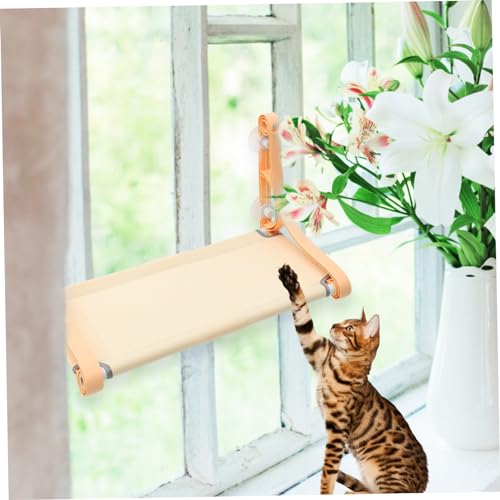Sosoport Espreguiçadeira Para Gatos Poleiro Para Gatos Rede Para Gatos Poleiro Para Janelas Estreita
