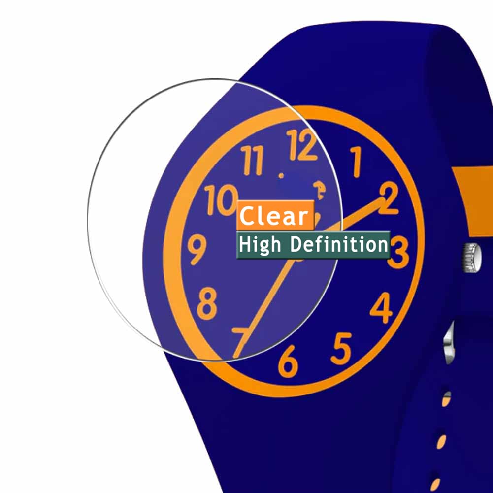 Vaxson 3-Pack Screen Protector, compatible with ICE WATCH ICE ola kids case size 31mm TPU Film Protectors Sticker [ Not Tempered Glass ]