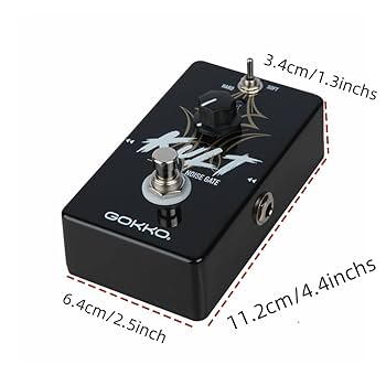 Amazon.com: GOKKO GK-28 KULT Noise Gate Pedal - High