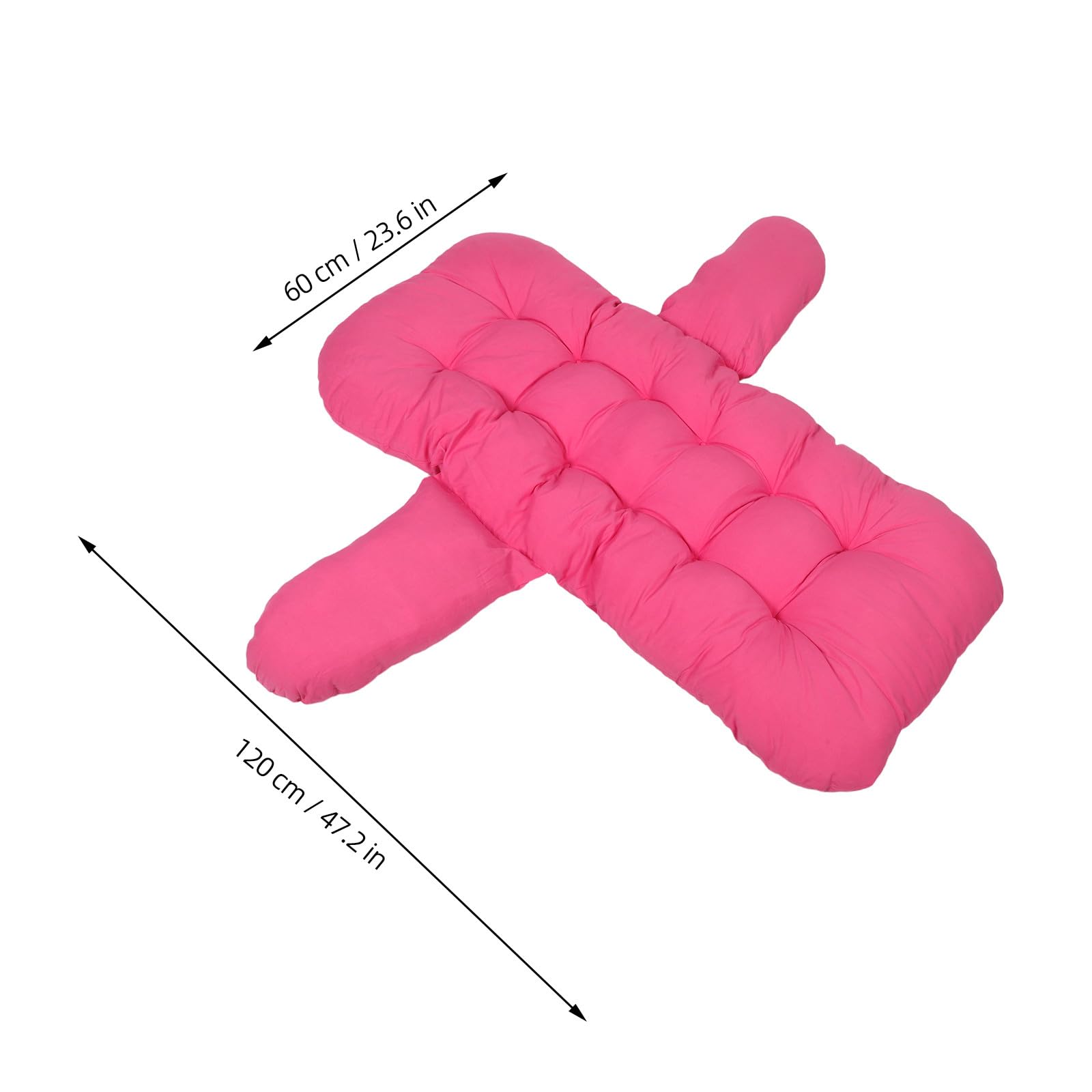 Zerodeko Cuscino per sedia sospesa a forma di uovo, materassino in memory