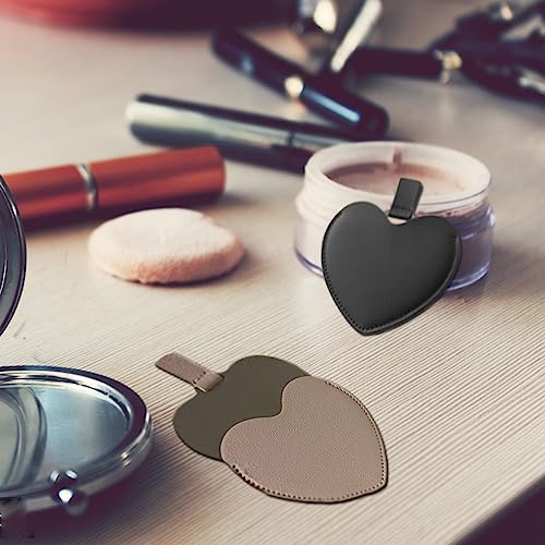 Eabdice 4 Pezzi Specchio Pieghevole Tascabile