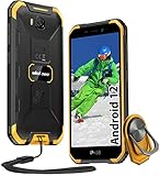 pochette impermeable smartphone 🍊【4 GB de RAM + 32 GB de ROM+SD-128 GB】El teléfono móvil resistente Ulefone Armor X6 pro utiliza un procesador de cuatro núcleos con un proceso de producción de 12 nm, lo que mejora enormemente el rendimiento del trabajo y el entretenimiento. 4 GB de RAM le permiten abrir varias aplicaciones al mismo tiempo y jugar juegos. ROM de 32 GB y almacenamiento ampliable de 128 GB, la memoria grande de 160 GB puede almacenar muchas fotos y videos para usted. Nota: El producto no incluye una tarjeta SD.