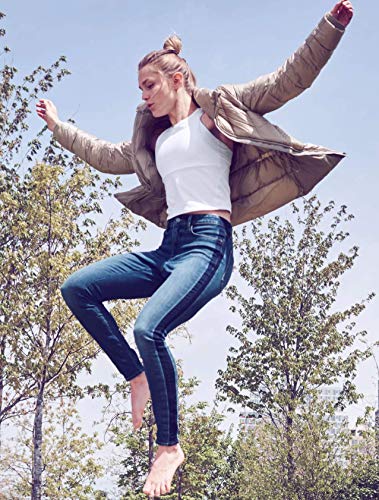 Evobak Workout Tops for Women - Yoga Shirts Racerback Crop Tops Athletic Exercise Gym Running Training Tanks Active Wear