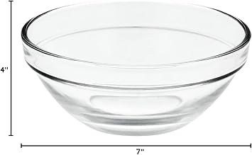 Greenbrier 312 Glass Prep Bowls, 4-ct. Set