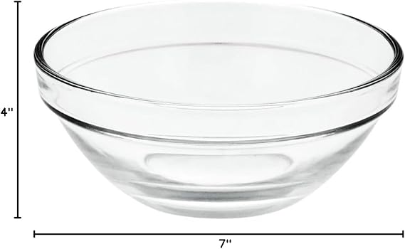 Greenbrier 312 Glass Prep Bowls, 4-ct. Set