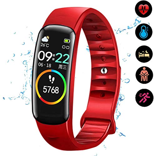 weijie Fitness Tracker, Activity Tracker Watch with Heart Rate Monitor Waterproof Smart Fitness