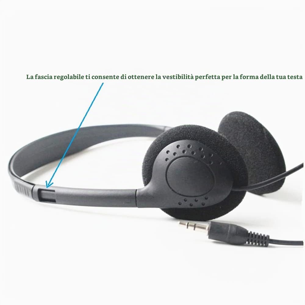 25 Pack cuffie da classe Cuffie a basso costo auricolari monouso auricolari per bambini, scuole, biblioteche, musei, hotel, ospedali, palestra