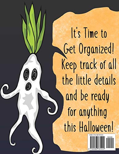 Halloween Planner: Undated Organizer for Activities, Party Planning, Budget, Decorations, & Costumes image 4