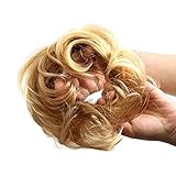 Bella Hair Messy Bun Scrunchie Human Hair Piece...