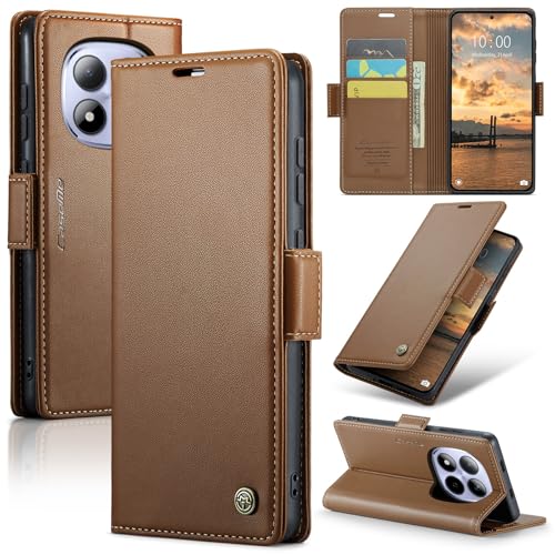 ReHowy Xiaomi Redmi Note 15 Pro 5G �Ή� �P�[�X �蒠�^ PU���U�[ �g�ѕ֗� ���b�h�~�[�m�[�g15�v�� �ی�J�o�[ �Ռ��h�~ �C�菝�h�~ �S�ʕی� ���C�o�b�N���t�� �X�^���h�@�\�t�� �J�[�h���[ �R�C�����[ ���p���� �g