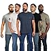 Grunt Style Standard Issue Core Basic Men's T-Shirt (5-Pack: Dark Heather Gray, Military Green, Black, White, Midnight Navy, XX-Large)