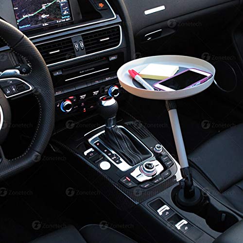 Plateau pivotant voiture ZONETECH repas sur autoroute et pause café - 5