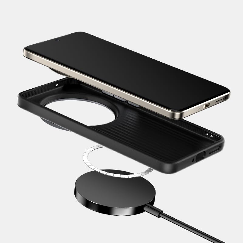 KNOXS Cover per Vivo X200 Pro Custodia, Lusso Premium con Protezione Della Lente Acrilica Case Vivo X200 Pro Cover Ultra-Sottile PC+PU Anti-Impronta Antiurto (Nero KNOXS Cover per Vivo X200 Pro Custodia, Lusso Premium con Protezione Della Lente Acrilica Case Vivo X200 Pro Cover Ultra-Sottile PC+PU Anti-Impronta Antiurto (Nero