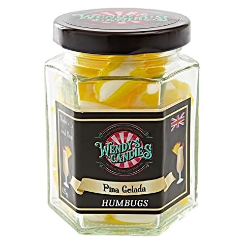 Wendy's Candies - sweets Humbugs - Pina Colada Cocktail - Handcrafted confectionery - delicious sweet - Candy - gifts ideas for all occasions - ref PC Cover