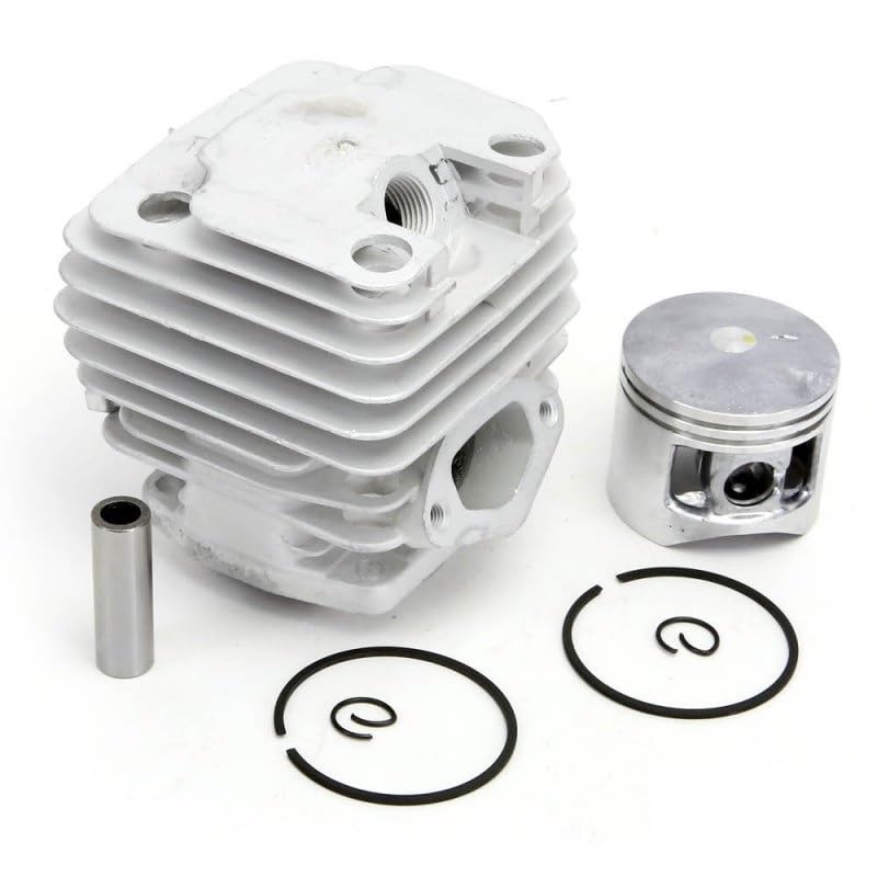 cylingcolors Cilindro + pistón + segmento Compatible con Motosierra 4500. Ø 43 mm