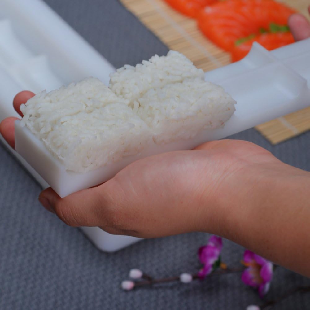 Japońska forma do sushi japońska forma Onigiri prostokątna prasa do sushi forma do robienia kulek ryżowych narzędzie kuchenne do kuchni domowej