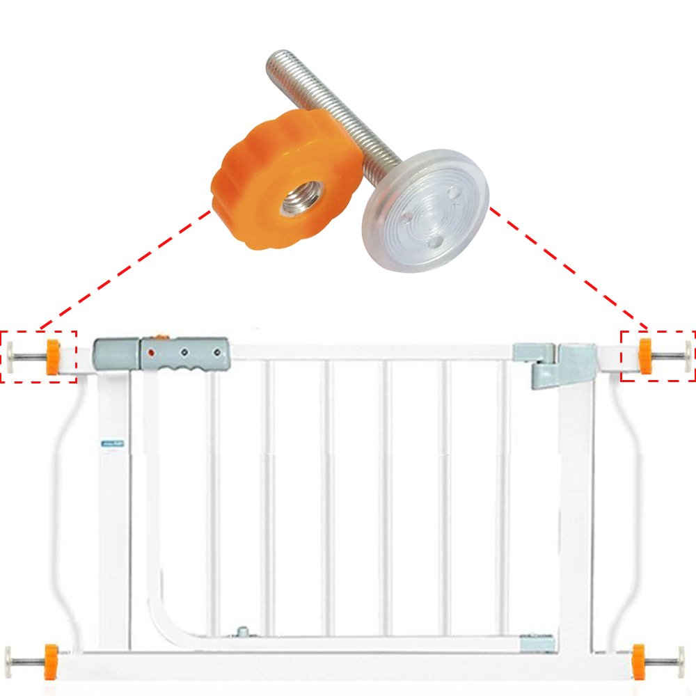 Bestgle 4 Pack Stair Gate Pressure Fit Spares Set - Image 2