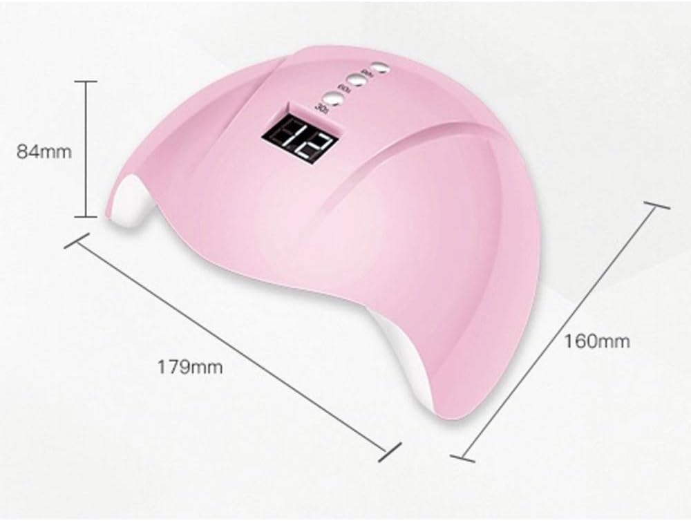 Nail lamp- Gel Lamp Portable Dryer with Timer Setting Automatic Sensor Detachable Magnetic Tray for Fingernail and Toenail